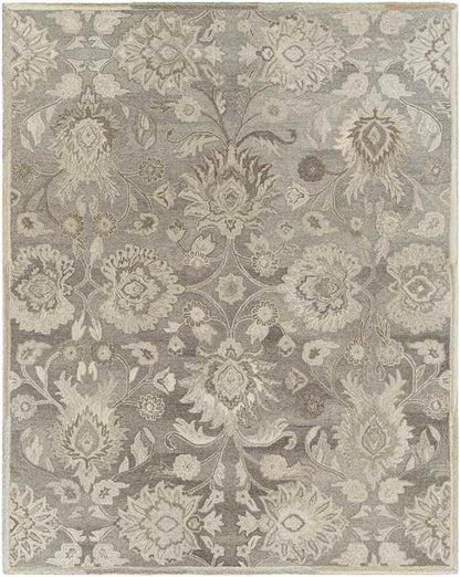 Eckville Traditional Taupe Area Rug