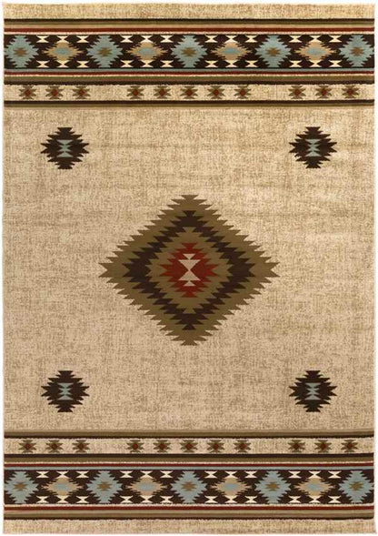 Oxbow Rustic Khaki Area Rug