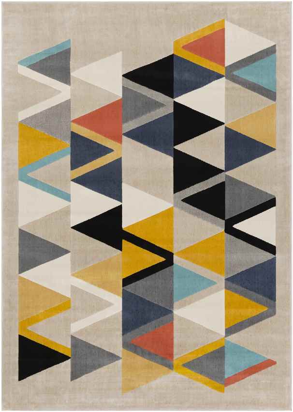 Domwier Modern Taupe Area Rug