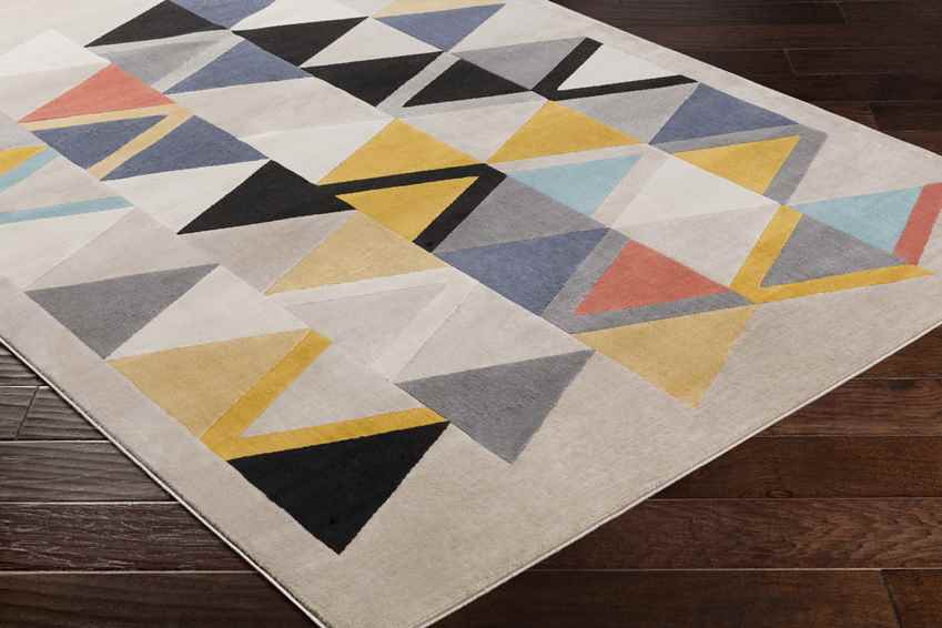 Domwier Modern Taupe Area Rug