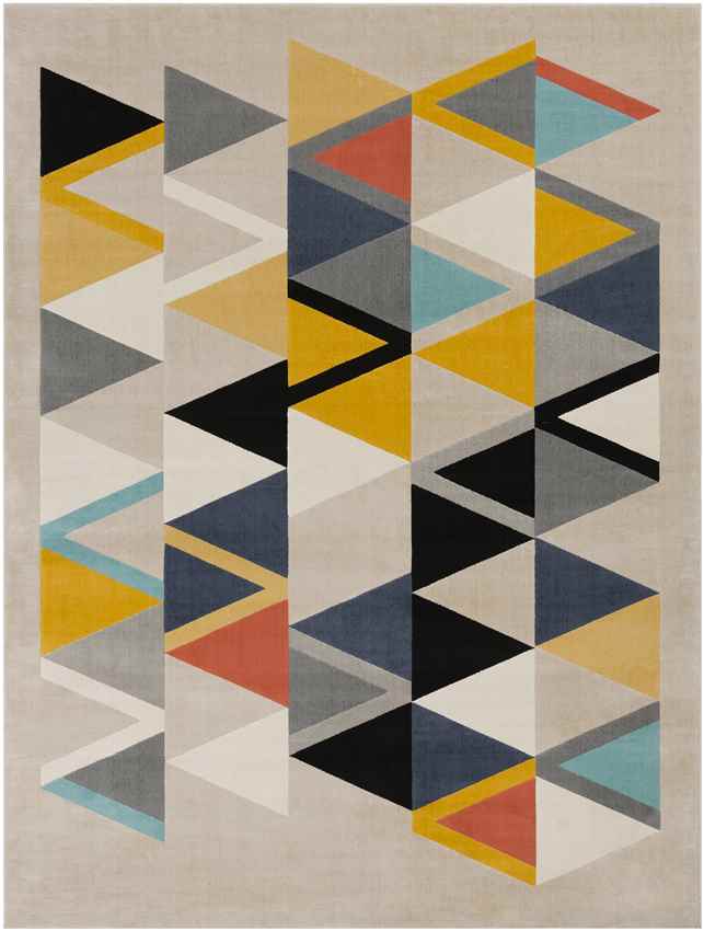 Domwier Modern Taupe Area Rug