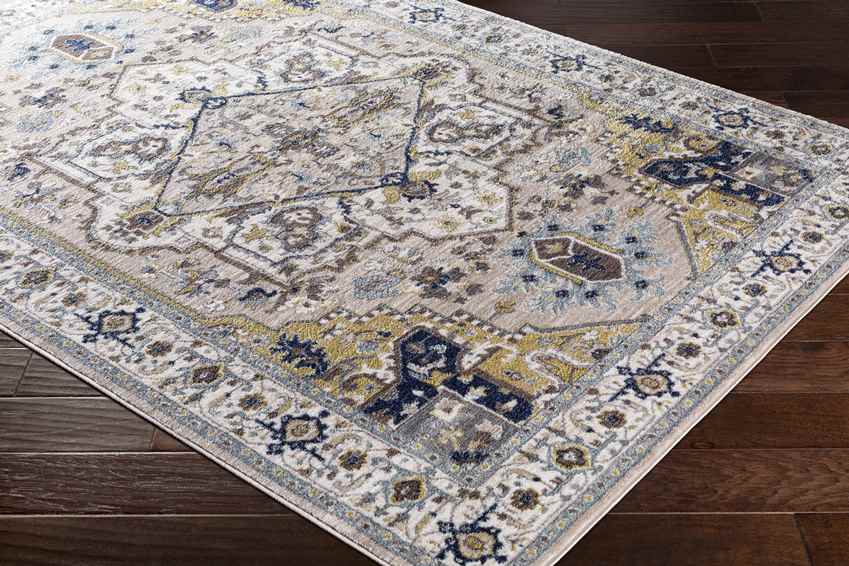 Roslin Traditional Camel Area Rug