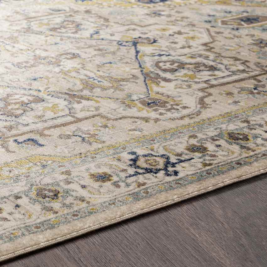 Roslin Traditional Camel Area Rug