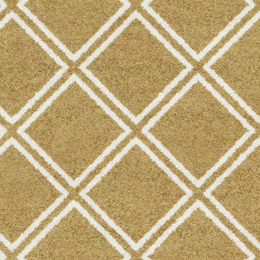 Gaastmeer Modern Tan/White Area Rug