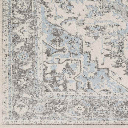 Harlingen Traditional Pale Blue Area Rug