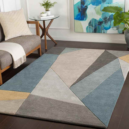 Lollum Modern Dusty Sage Area Rug