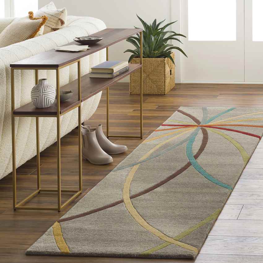 Falher Modern Sage Area Rug