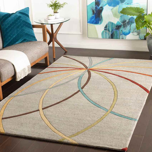 Falher Modern Sage Area Rug