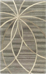 Falher Modern Medium Gray Area Rug