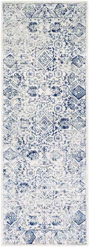 Schingen Traditional Bright Blue Area Rug
