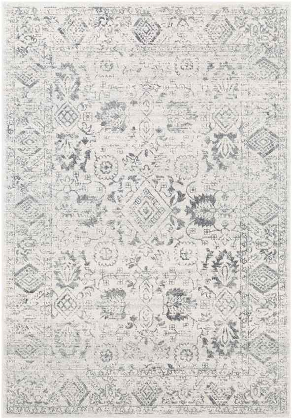 Schingen Traditional Charcoal Area Rug