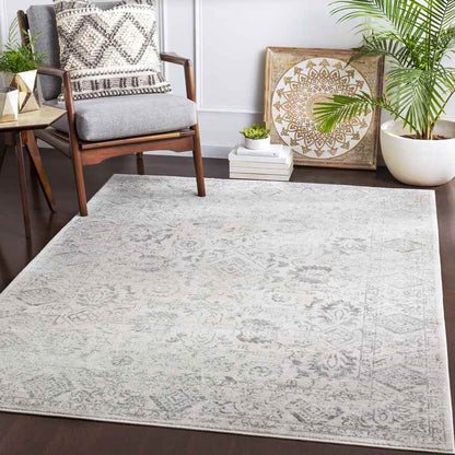 Schingen Traditional Charcoal Area Rug