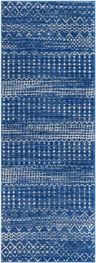 Schrins Global Bright Blue Area Rug