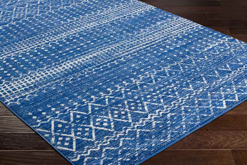 Schrins Global Bright Blue Area Rug