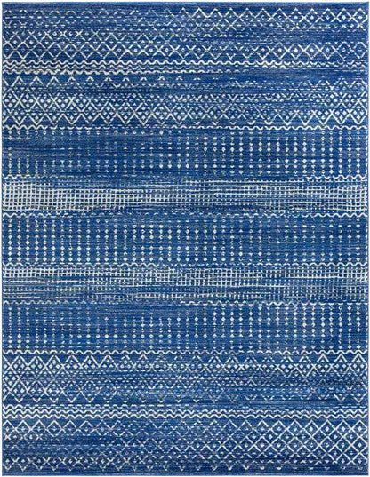 Schrins Global Bright Blue Area Rug