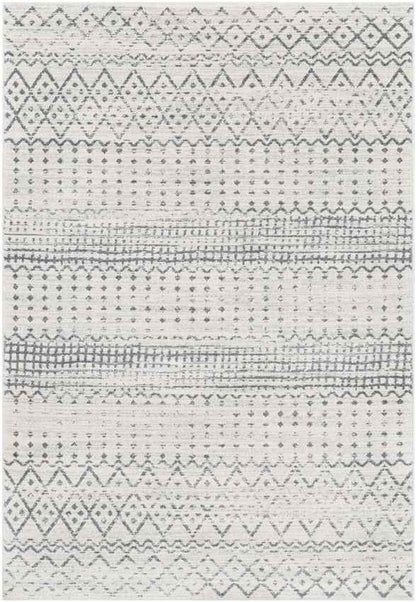Schrins Global Light Gray Area Rug