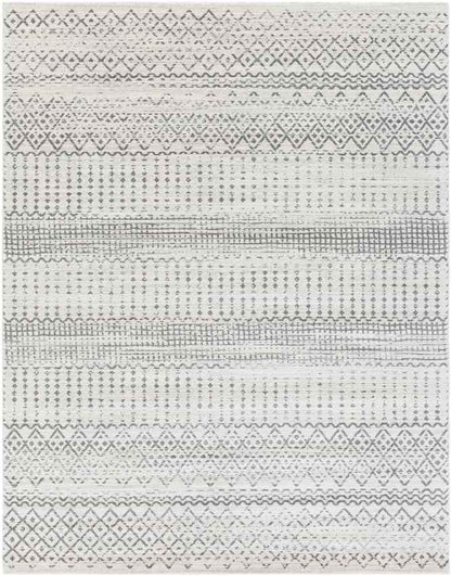 Schrins Global Light Gray Area Rug