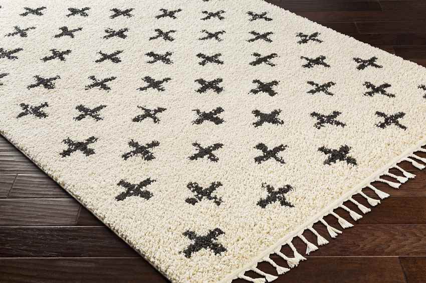 Tacozijl Global Ivory/Gray Area Rug
