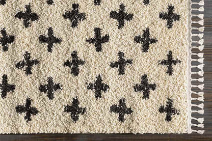 Tacozijl Global Ivory/Gray Area Rug