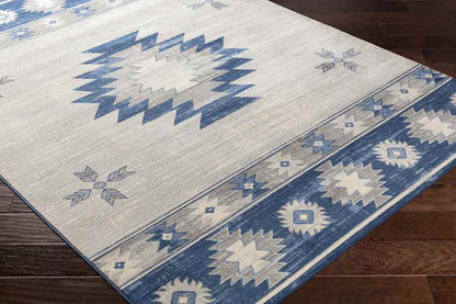 Tjeintgum Rustic Navy Area Rug