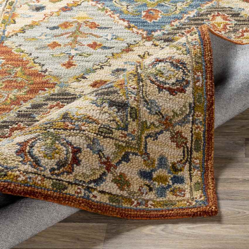 Tzummarum Traditional Clay Area Rug