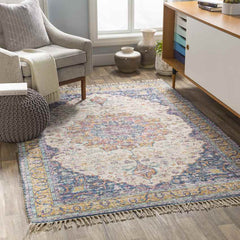 Ungebuurt Traditional Khaki Area Rug