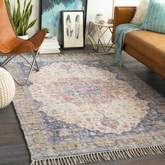 Ungebuurt Traditional Khaki Area Rug
