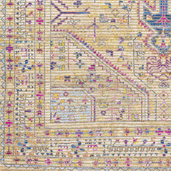 Ungebuurt Traditional Khaki Area Rug