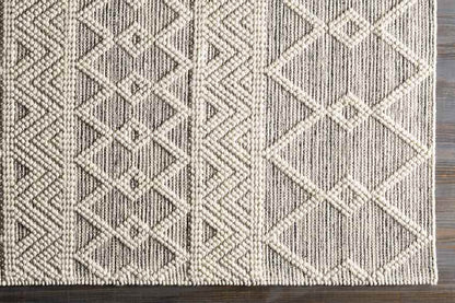 Veneburen Global Charcoal Area Rug