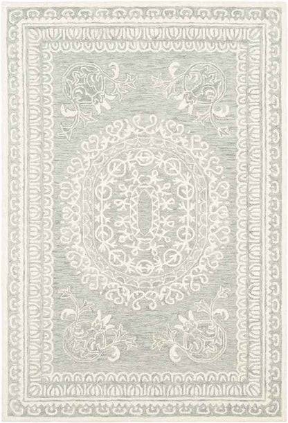 Venekoten Traditional Sea Foam Area Rug