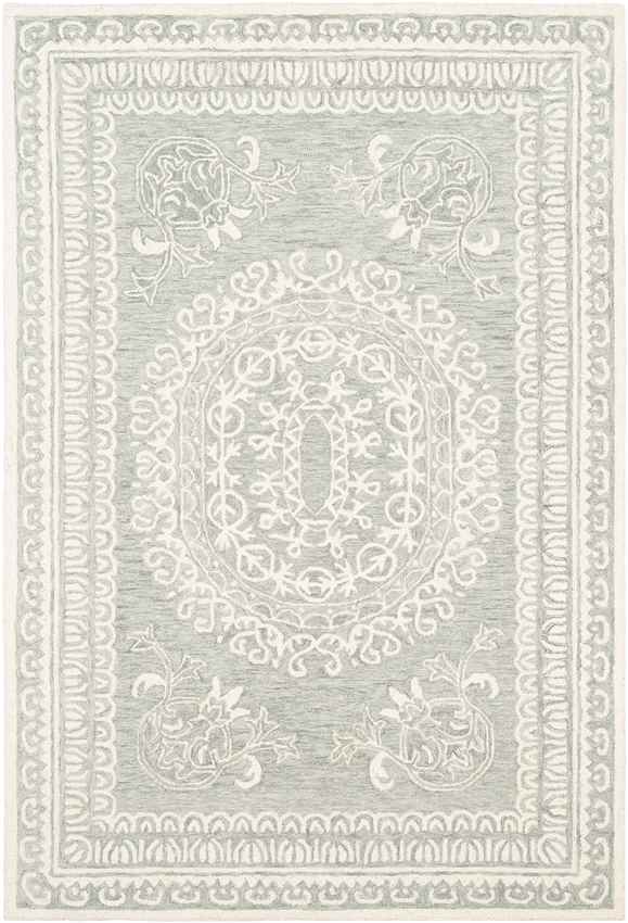 Venekoten Traditional Sea Foam Area Rug
