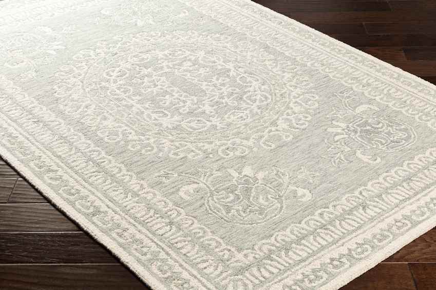 Venekoten Traditional Sea Foam Area Rug