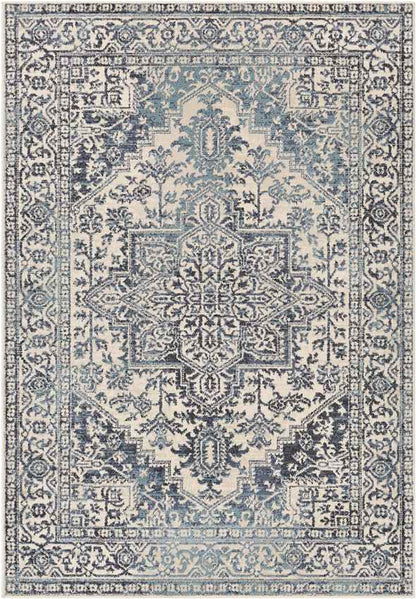 Byron Modern Denim Area Rug
