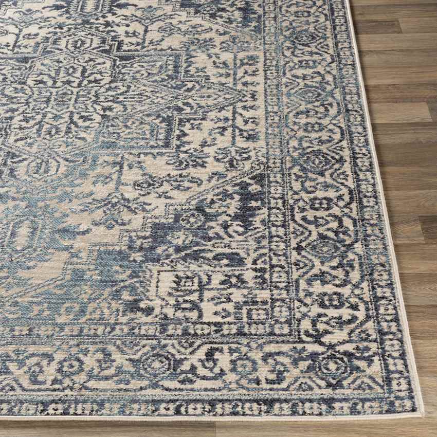 Byron Modern Denim Area Rug