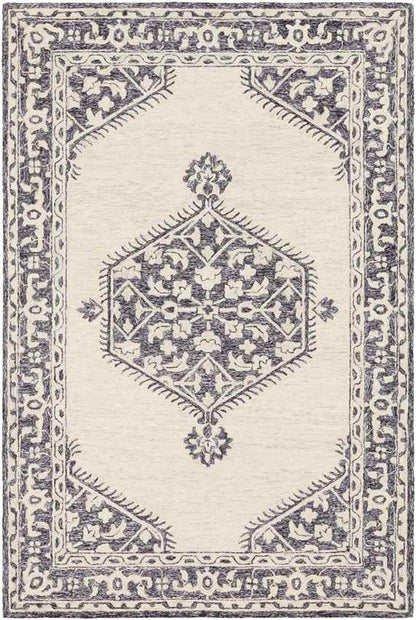 Witmarsum Traditional Black Area Rug