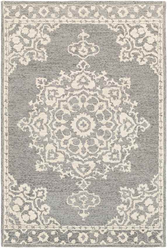 Witveen Traditional Medium Gray Area Rug