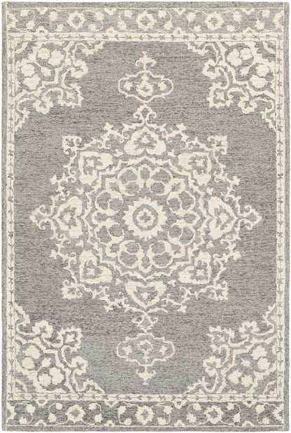 Witveen Traditional Medium Gray Area Rug