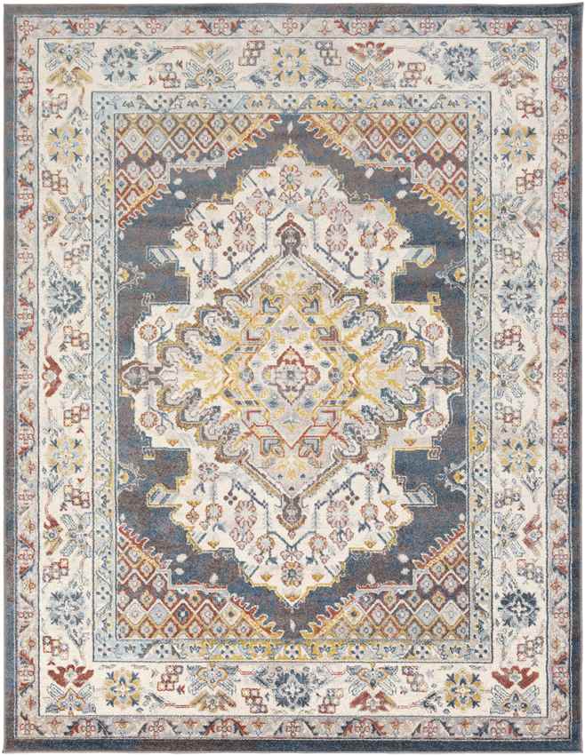 Var Traditional Camel Area Rug