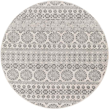 Tollebeek Traditional Charcoal Area Rug