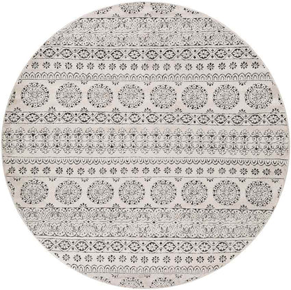 Tollebeek Traditional Charcoal Area Rug