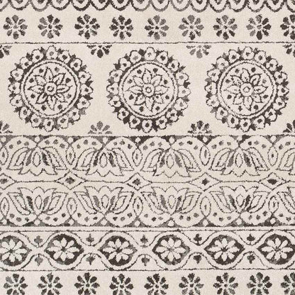 Tollebeek Traditional Charcoal Area Rug