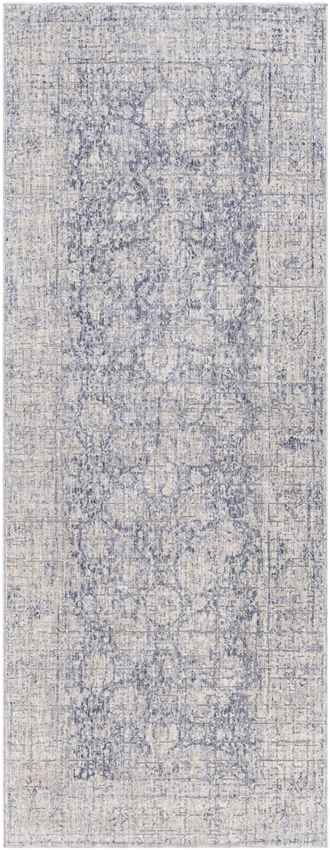 Alting Traditional Bright Blue Area Rug