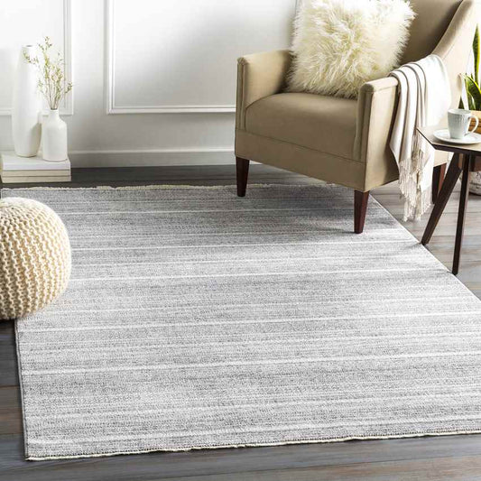 Amen Modern Pale Blue Area Rug