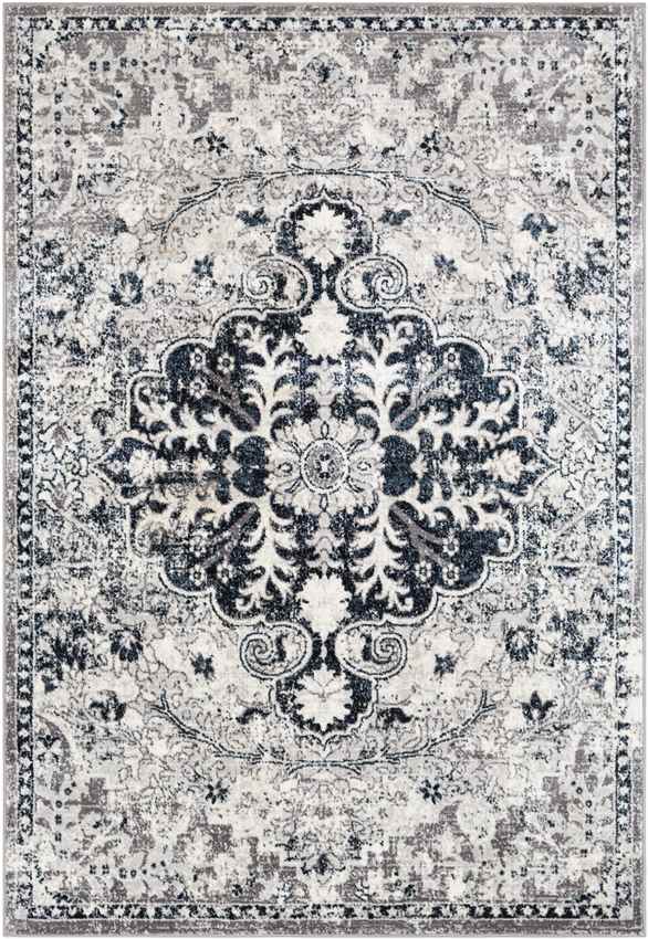 Cenon Traditional Aqua Area Rug