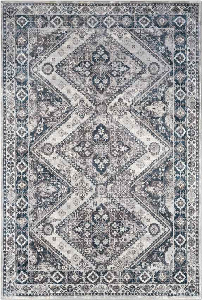 Balloo Global Silver Gray Area Rug