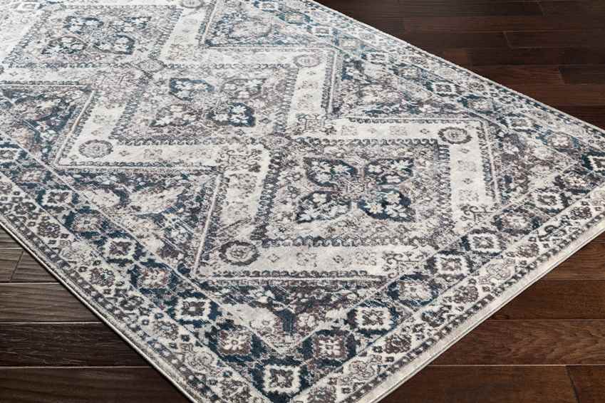 Balloo Global Silver Gray Area Rug