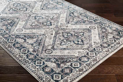 Balloo Global Silver Gray Area Rug