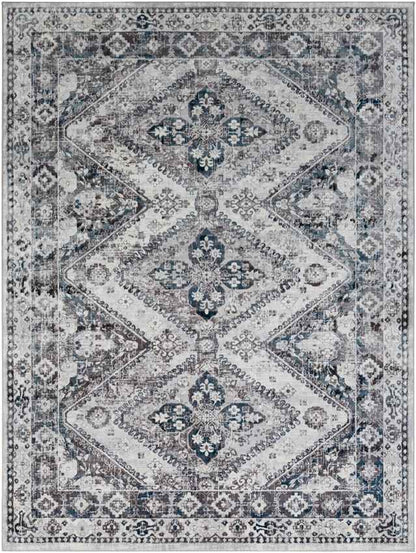Balloo Global Silver Gray Area Rug