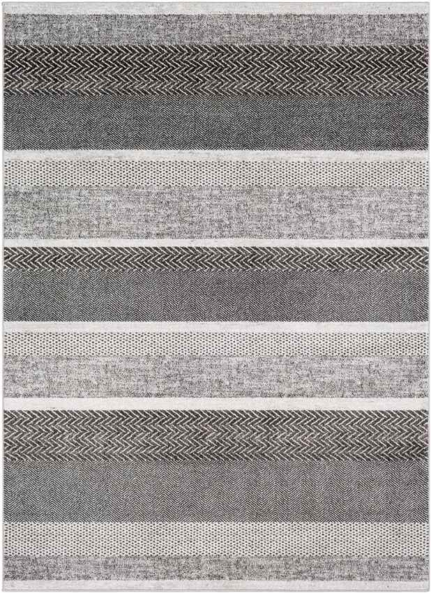 Bloemberg Modern Black Area Rug