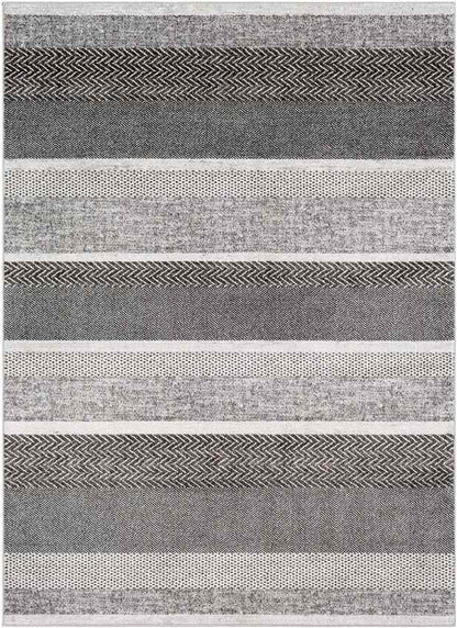 Bloemberg Modern Black Area Rug